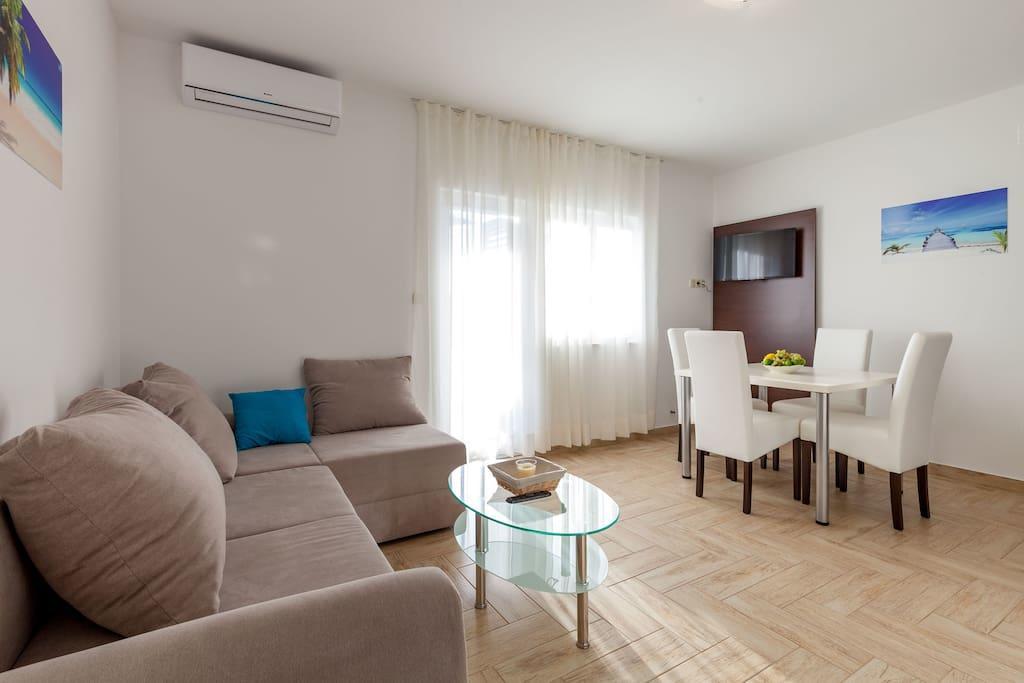 Apartmani Sanja Šuta Podstrana Bagian luar foto