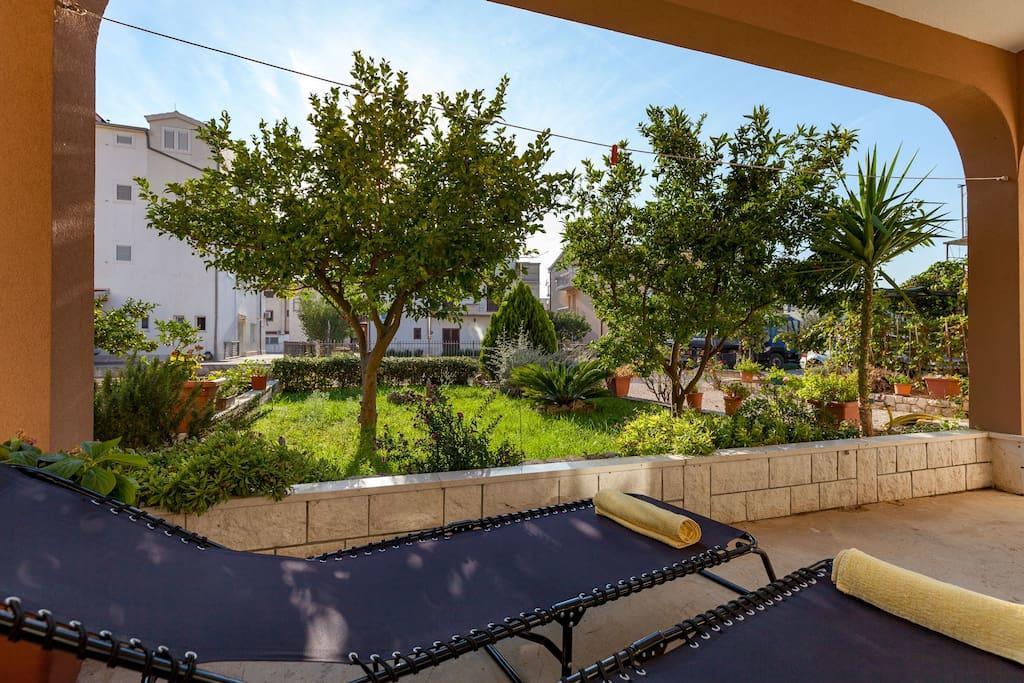 Apartmani Sanja Šuta Podstrana Bagian luar foto