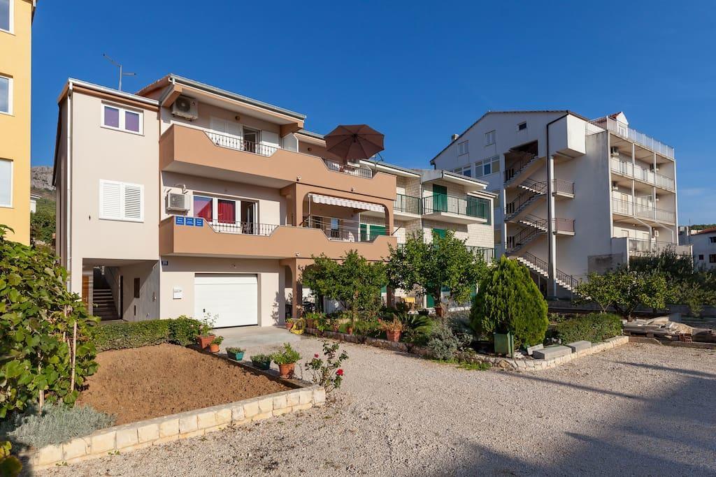 Apartmani Sanja Šuta Podstrana Bagian luar foto